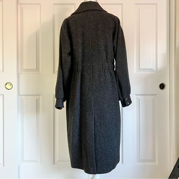 Ba&sh Lagos wool-blend coat Anthracite / Charcoal Large MSRP $695 - Picture 6 of 12